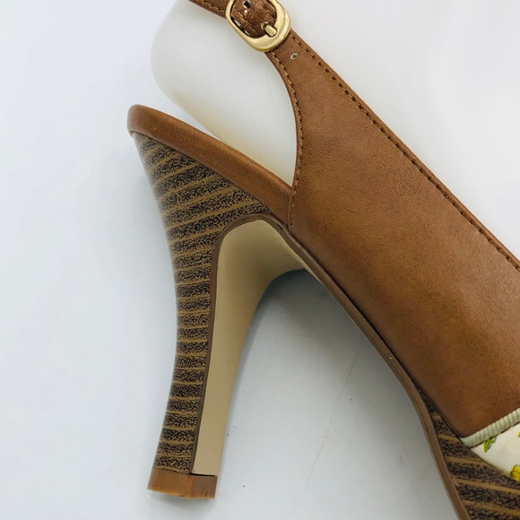 NEW MADDEN  GIRL GORGEOUS & UNIQUE PAINTED LEATHER HEELS NEVER WORN - Picture 8 of 16